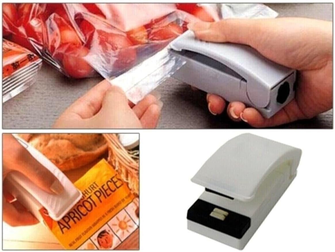 Taşınabilir Mini Ev Isı Yapıştırma Makinesi Mühür Ambalaj Plastik Torba Mühürleyen Pilli Cihaz Poşet