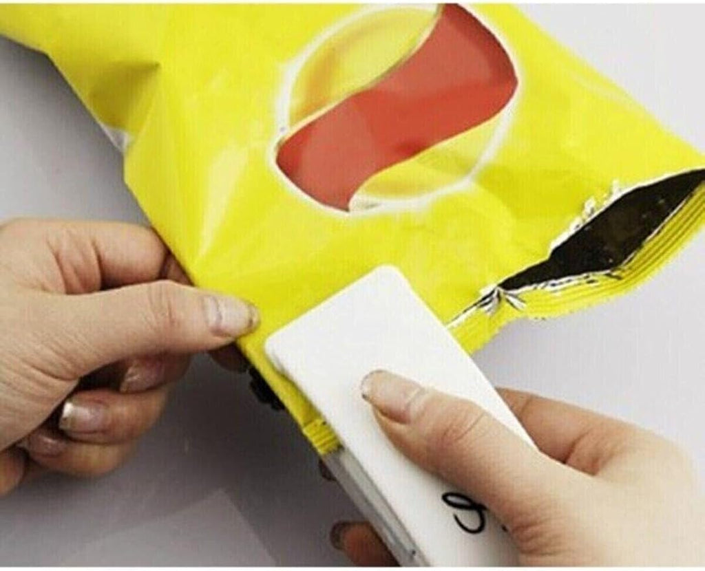 Taşınabilir Mini Ev Isı Yapıştırma Makinesi Mühür Ambalaj Plastik Torba Mühürleyen Pilli Cihaz Poşet